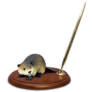 Premium Beaver Pen Holder for Office & Desk Organization - Unique Gift for Coworkers & Professionals - Perfect for Home Office, Work Desk, and School Supplies