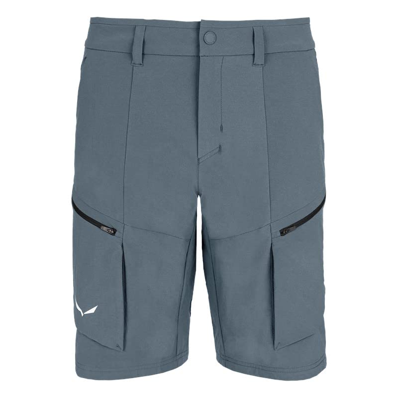 Salewa Puez Durastretch Men's Cargo Shorts - Durable & Stretchable Outdoor Hiking Pants for Adventure & Travel