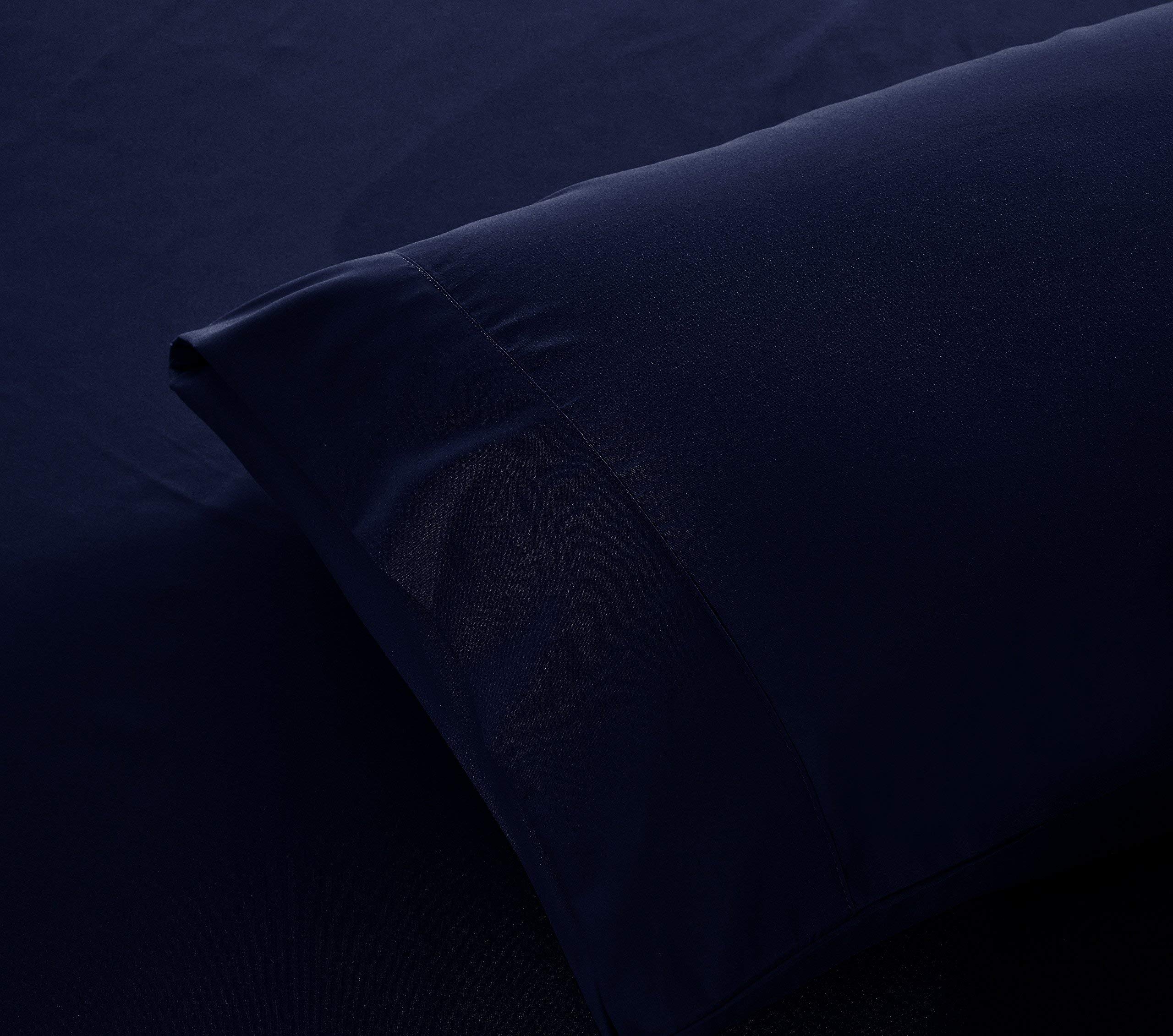 LinenEra 100% Cotton Sheet Set Full-XL, 800 Thread Count for Deep Pocket Mattress - Bedroom Luxury