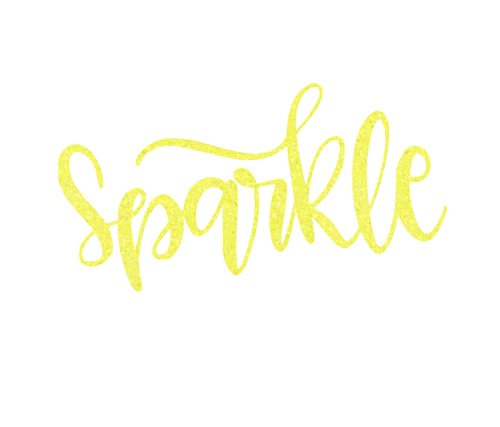 Neon Yellow Glitter