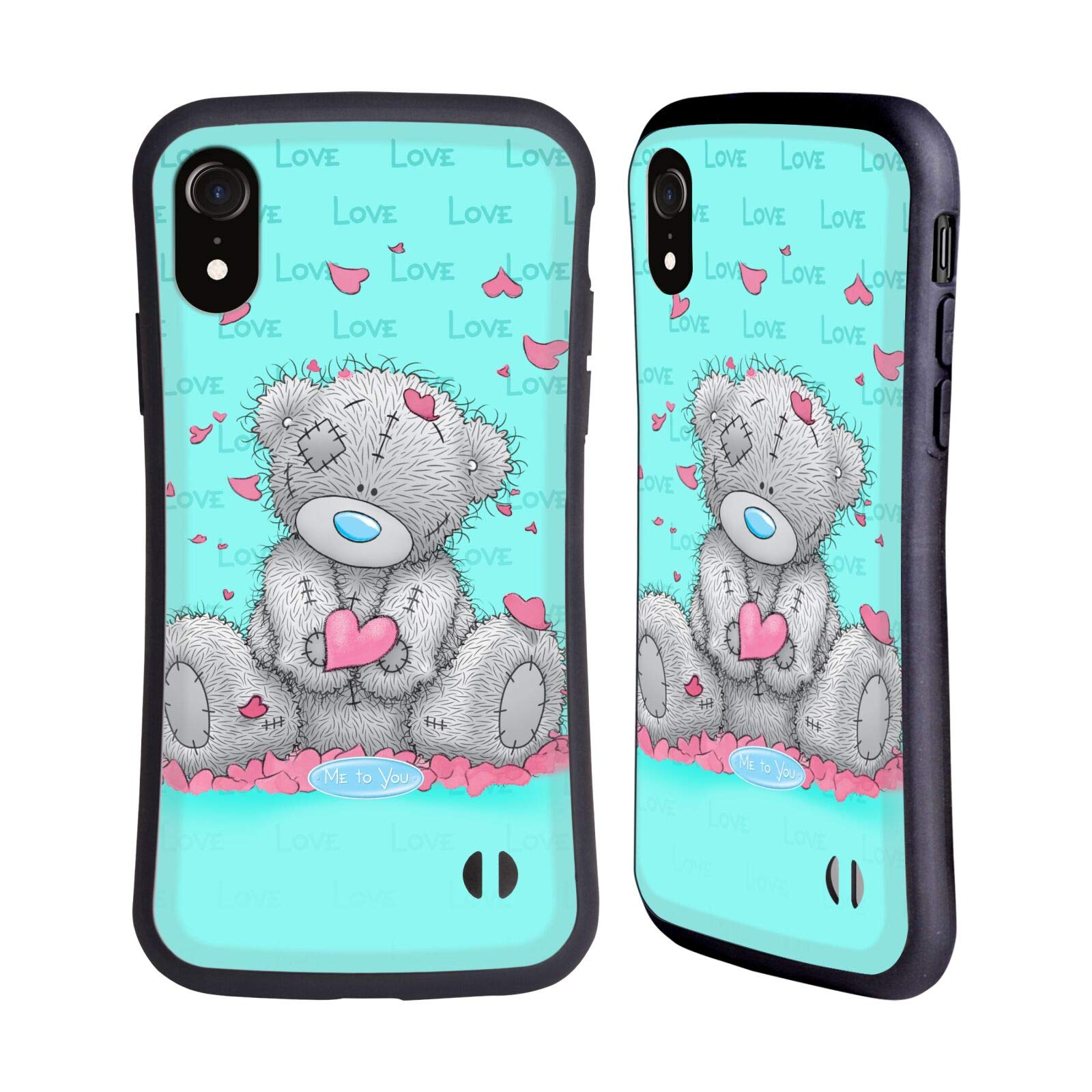 Officially Licensed Me to You Love Classic Tatty Teddy Hybrid Case for Apple iPhone XR - Cute Teddy Bear Design, Durable Protection | Perfect Gift for Valentine's Day, Anniversary & Everyday Use
