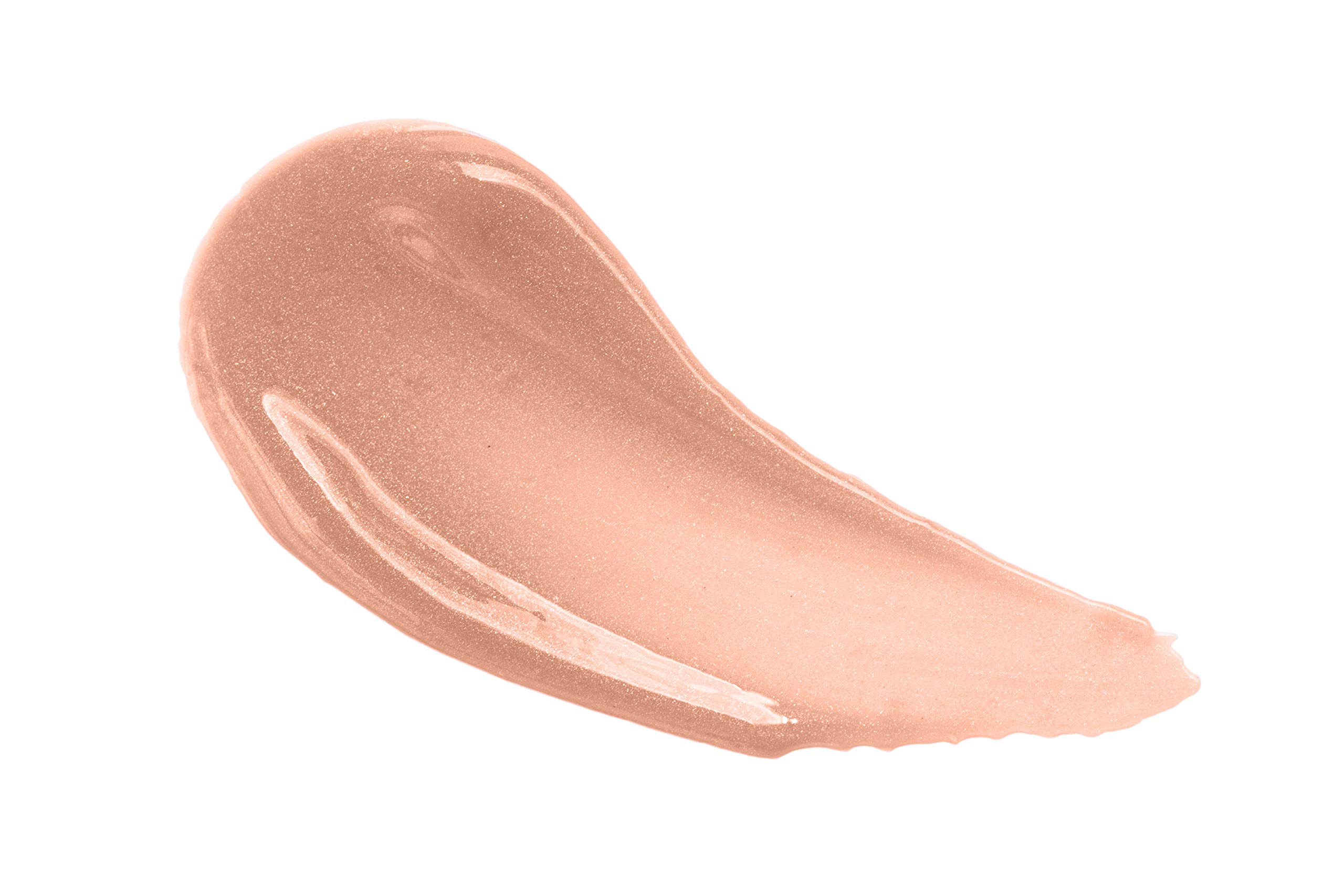 Zuzu Luxe Sheer Gloss - Organic Vegan Lip Gloss, Paraben & Gluten Free, Cruelty-Free & Non-GMO, 0.17oz, Dolce Vita Seashell Pink - Perfect for Everyday Wear & Special Occasions