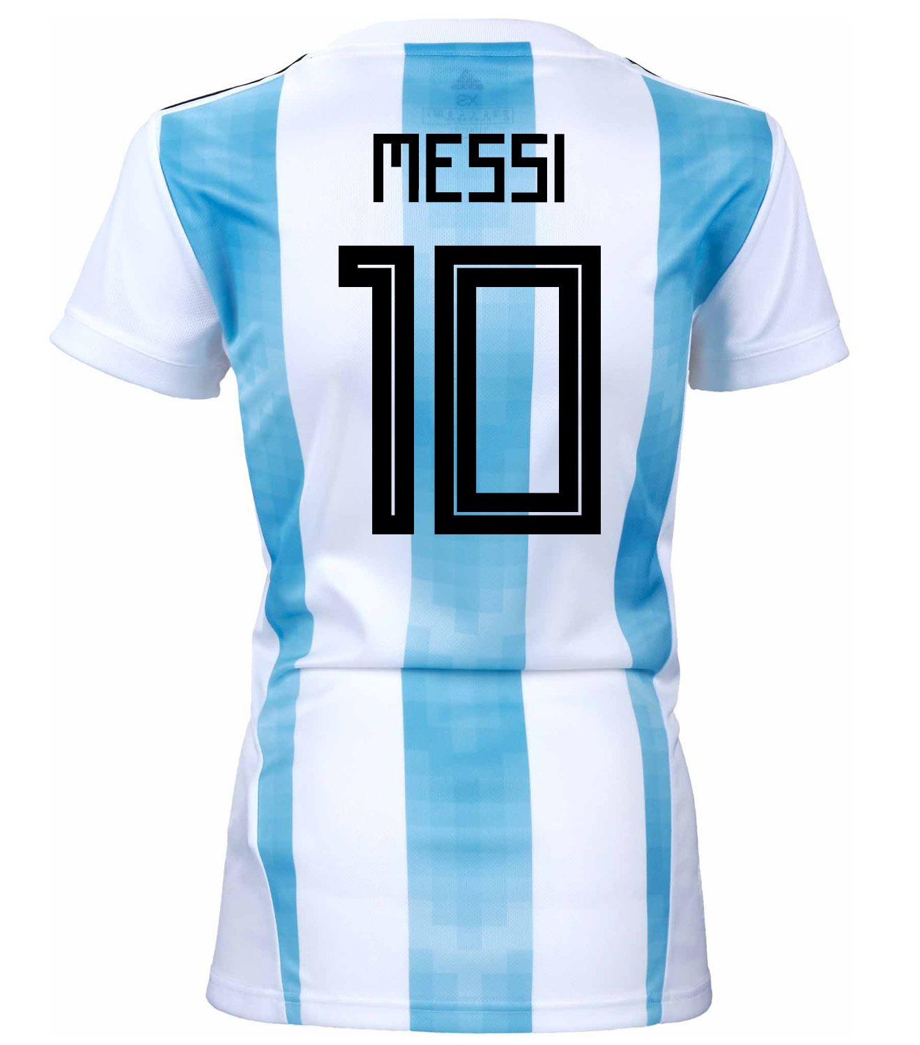 Messi #10 Argentina Home Women's Soccer Jersey 2018/19 - Authentic Football Shirt for Fans & Players - Perfect for Matchdays, Training & Casual Wear