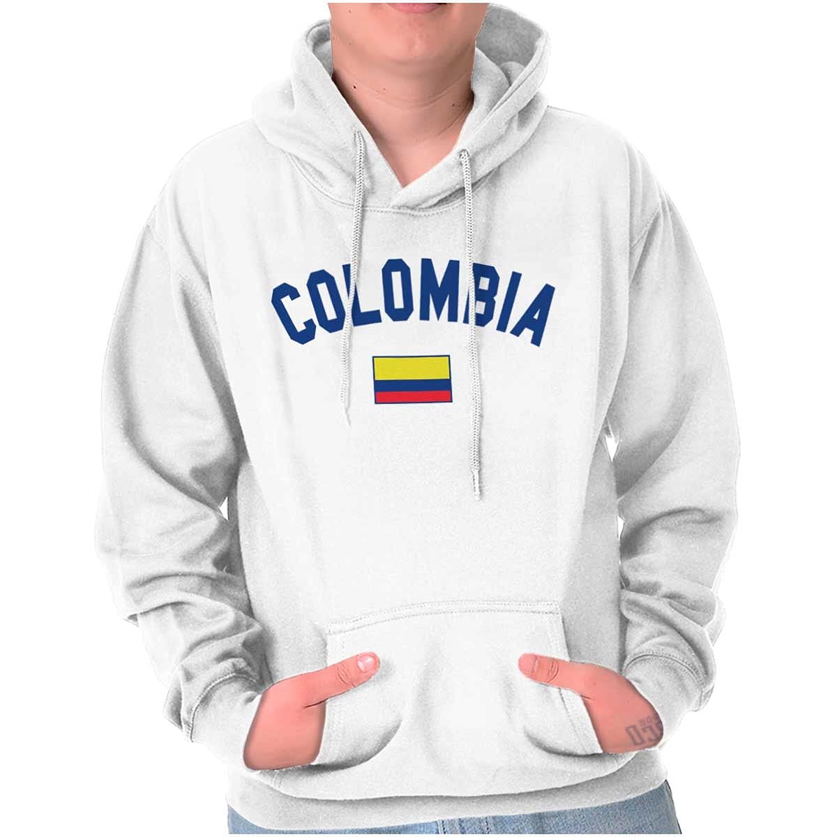 Colombia Soccer Fan Hoodie - National Flag Design for Men & Women | Comfortable & Stylish for Games, Travel & Casual Wear