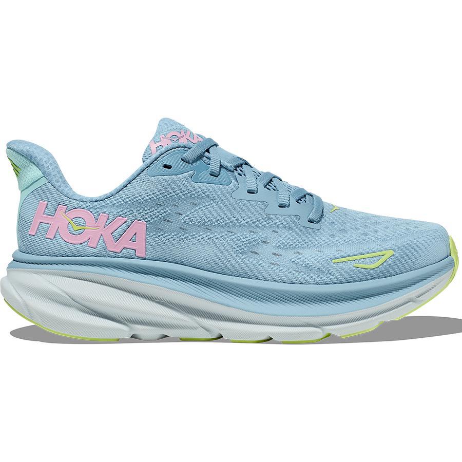 HOKA Women's Clifton 9 Running Shoes - Lightweight Cushioned Sneakers for Road Running, Jogging & Gym Workouts