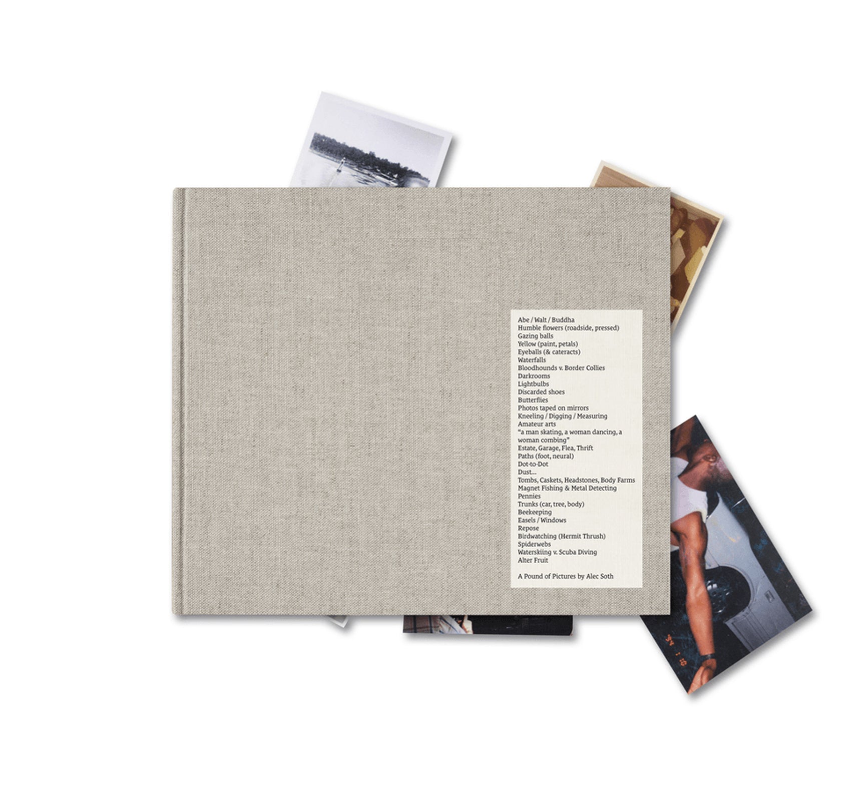 Alec Soth - A Pound of Pictures Special Edition Photography Book | Fine Art Photobook for Collectors & Enthusiasts | Perfect for Home Decor, Coffee Table Display & Gift Giving