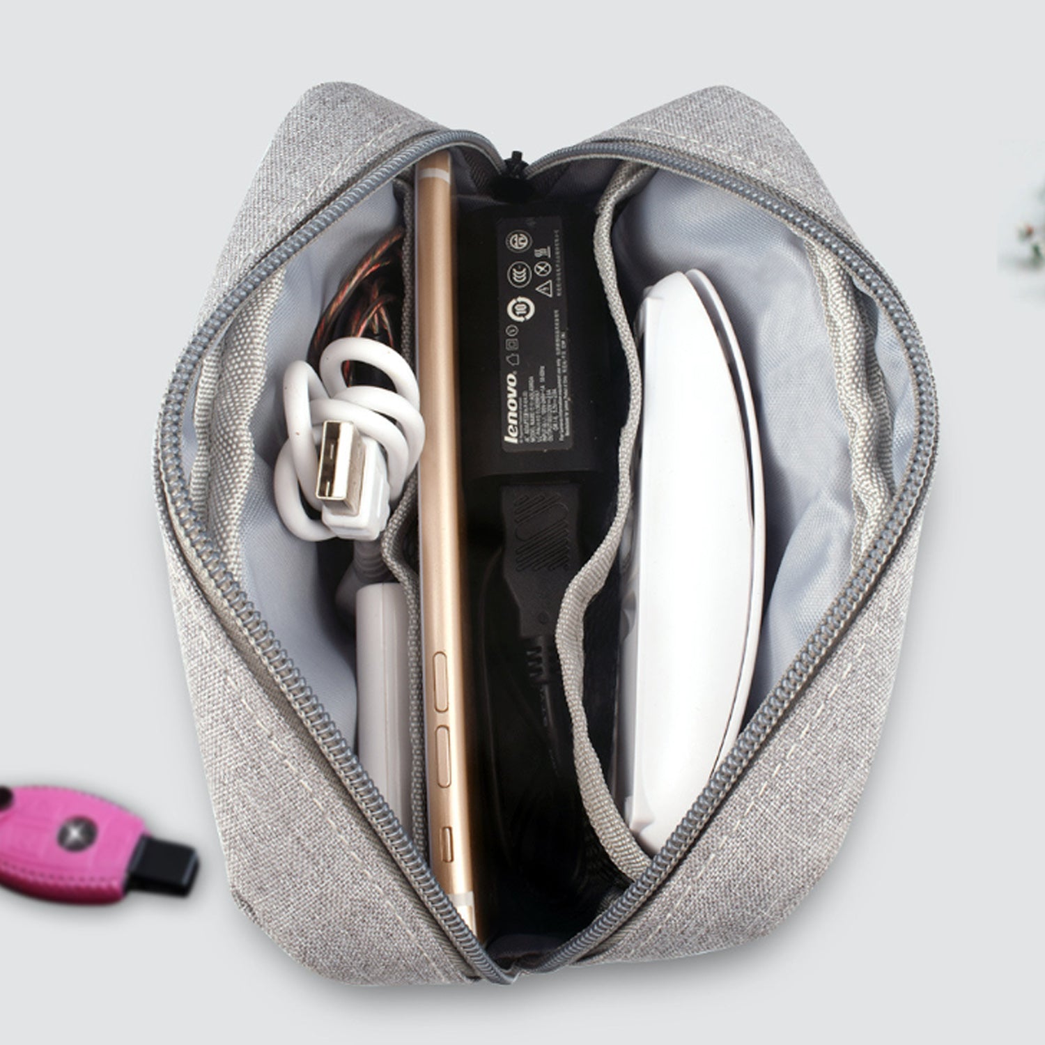Premium MacBook Accessories Bag - Durable Laptop Sleeve for MacBook Pro/Air - Perfect for Work, Travel & School