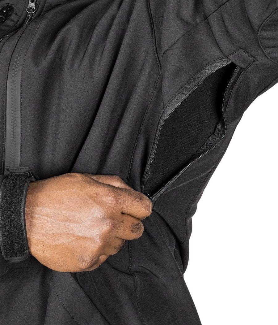 Tactical Jacket 2.0 with Body Armor - Men's EDC/CCW Windbreaker Jacket for Outdoor, Hunting & Concealed Carry | Waterproof & Lightweight Tactical Gear