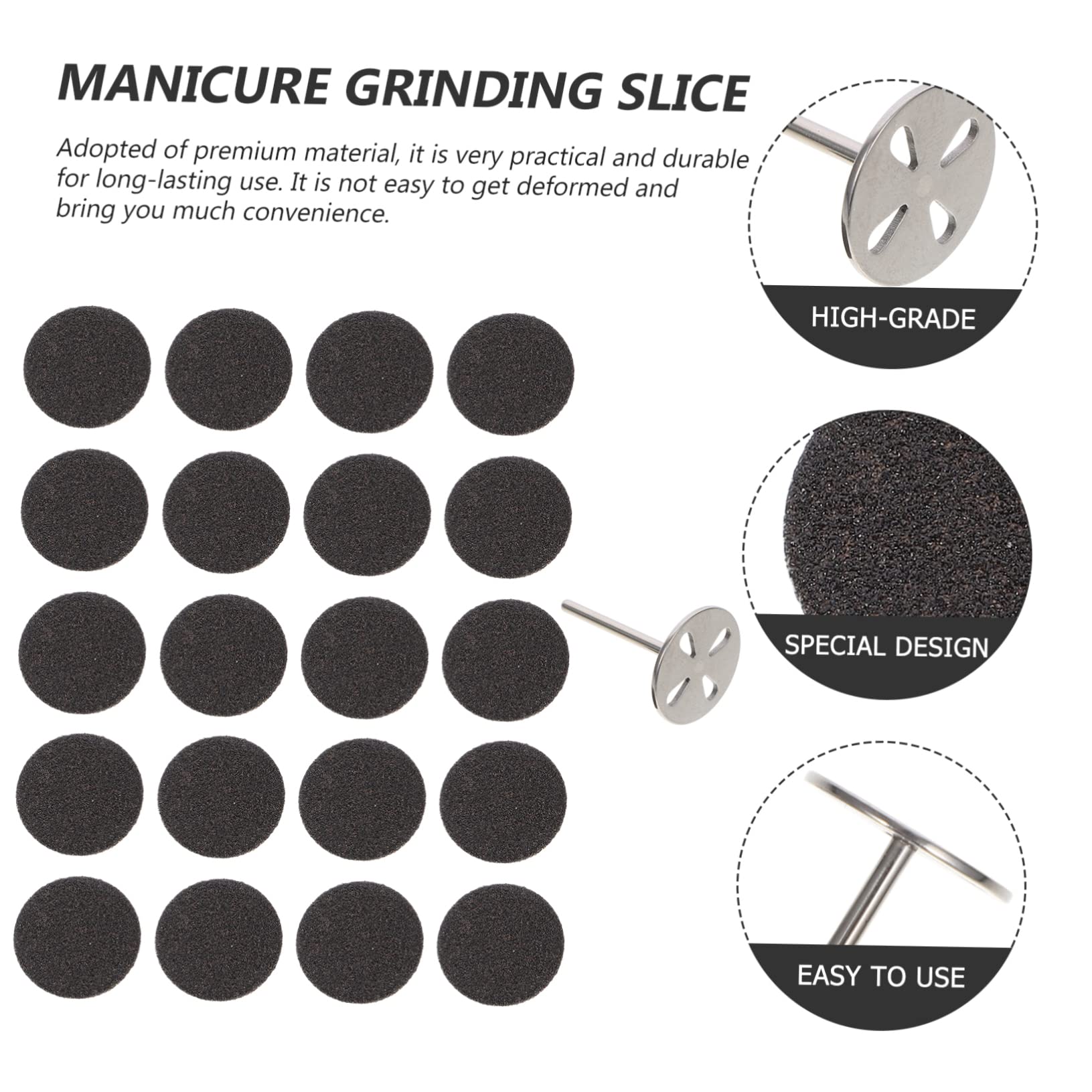 Minkissy Professional Foot Hard Skin Remover Set - 12 Pack Nail Sanding & Polishing Slices for Pedicure, Dead Skin Removal & Callus Care | Perfect for Home Spa, Salon Use & DIY Foot Care Routine