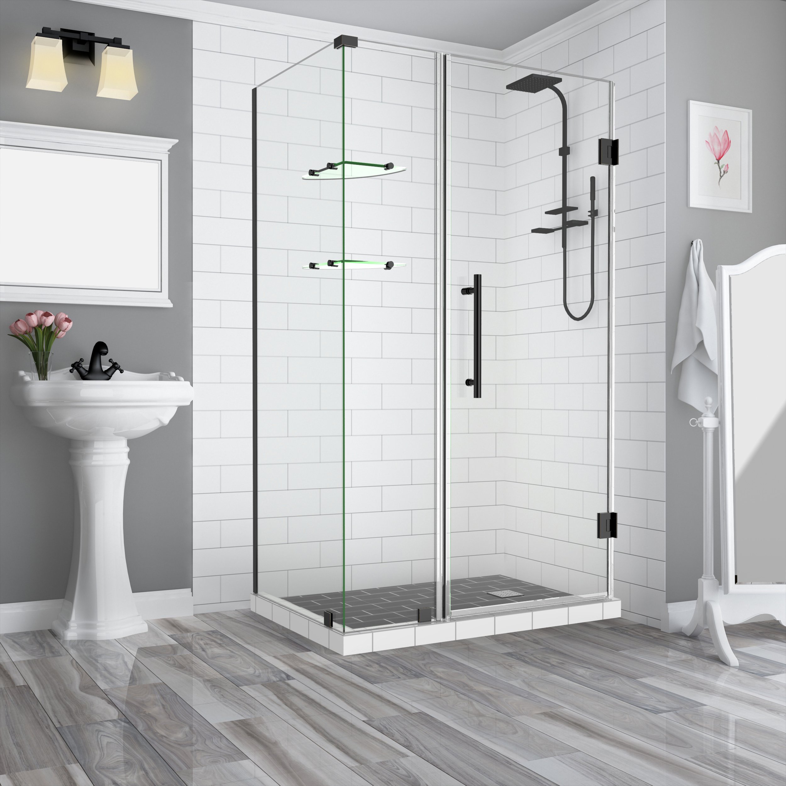 Aston SEN962EZ-MB-442238-10 Bromley GS Shower Enclosure 44