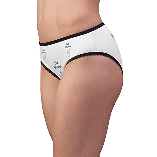 Goat Whisperer Women's Cotton Briefs - Funny Underwear for Women | Comfortable & Breathable Panties for Everyday Wear, Gifts, and Themed Parties