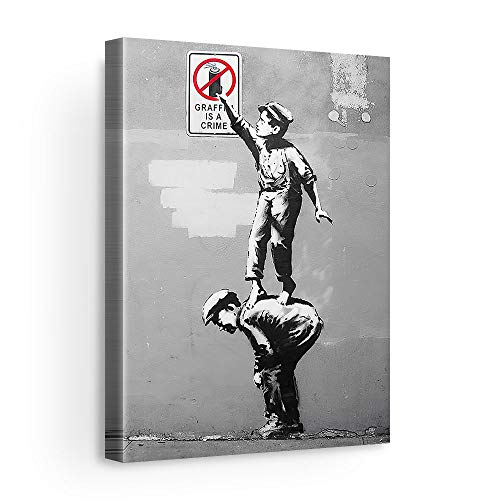 Banksy Graffiti Is A Crime Canvas