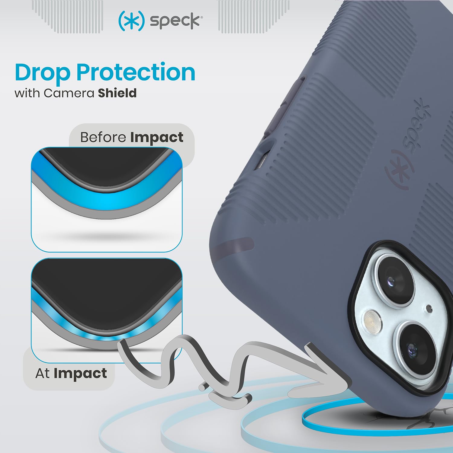Speck CandyShell Grip Case for iPhone 15/14/13 (6.1
