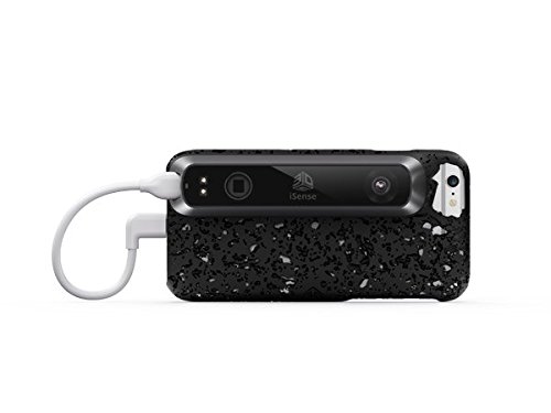 iSense 3D Scanner for iPhone 6 Plus & Up - Portable 3D Scanning Kit (Black) | Perfect for 3D Printing, AR/VR Content Creation & DIY Projects