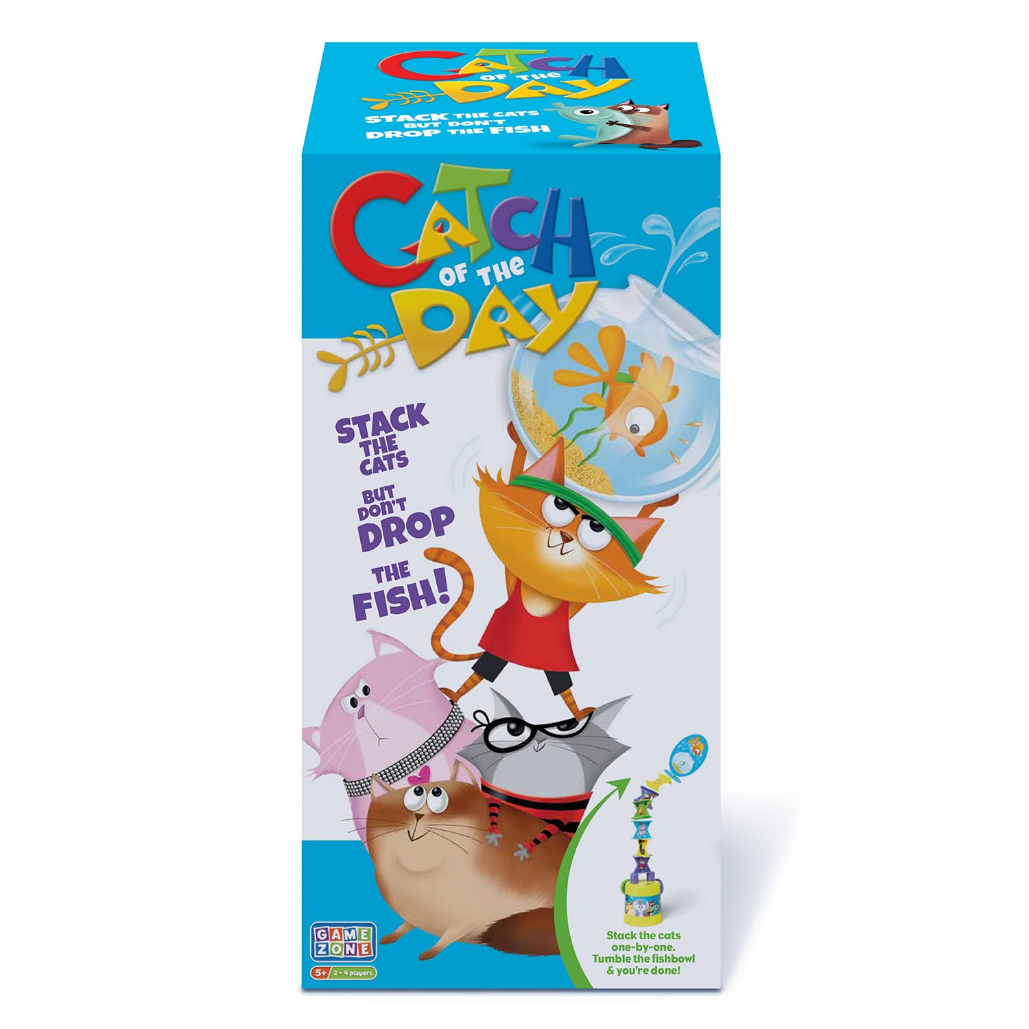 Game Zone Catch of The Day - Fun Interactive Multiplayer Tabletop Board Game for Kids Ages 5+ | Family Game Night, Birthday Parties & Indoor Activities