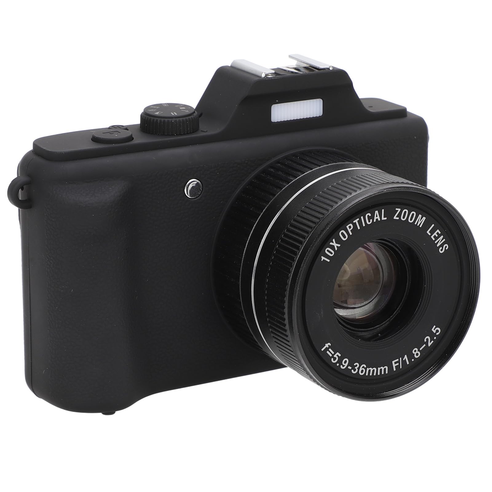48MP Digital Camera with 6X Optical Zoom | 2.7K Vlogging Camera with Autofocus & Anti-Shake | Rechargeable Point and Shoot Camera for Beginners, Teens & Adults | Perfect for Travel, YouTube Videos & Family Events