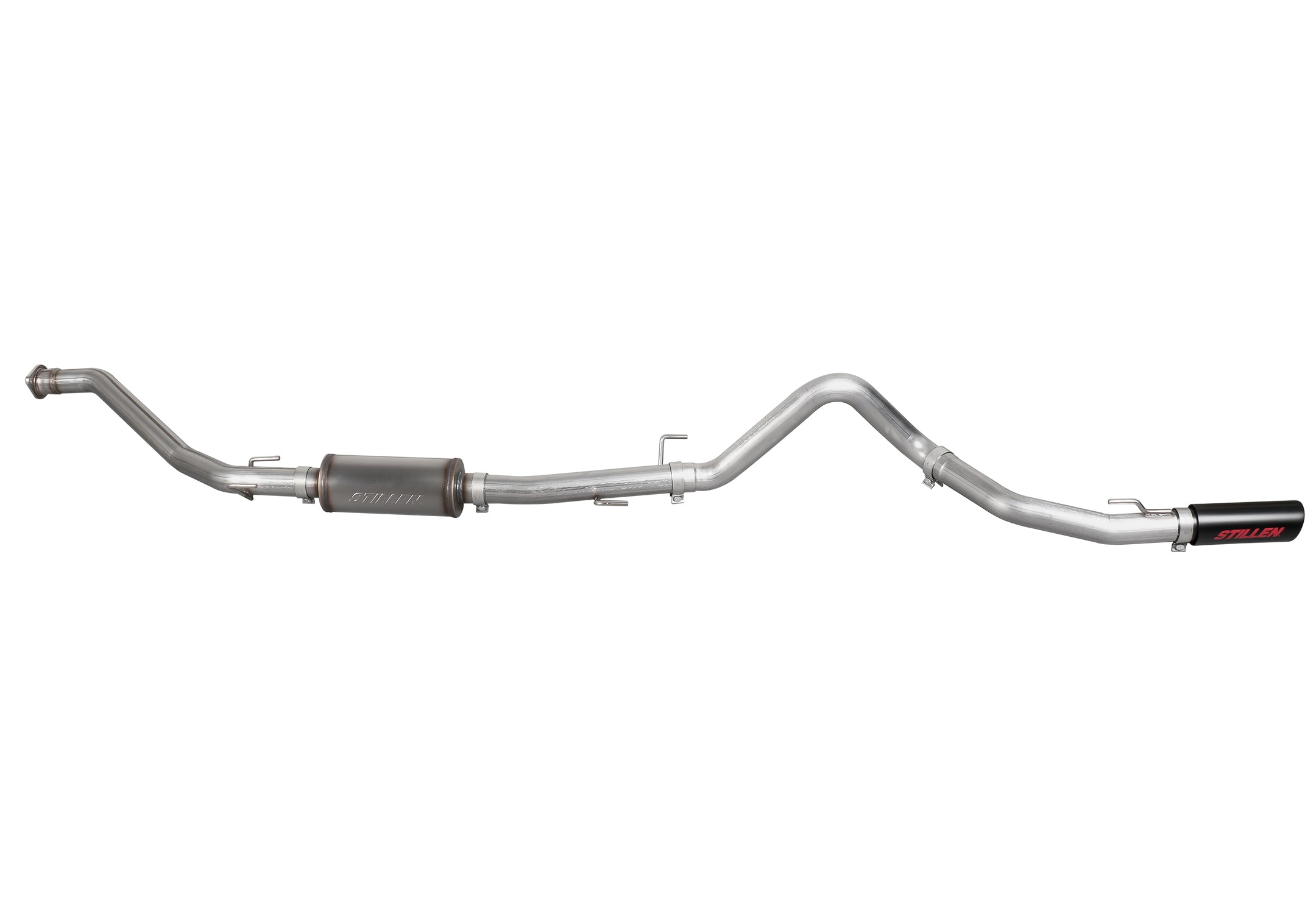 2024 Toyota Tacoma STILLEN Performance Exhaust System - High-Quality Stainless Steel Muffler for Enhanced Sound & Power - Perfect for Off-Roading & Truck Enthusiasts