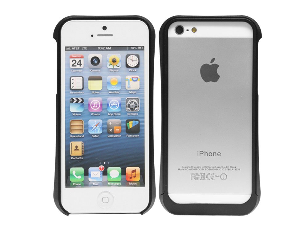 Cellet Metal Bumper Proguard Case for Apple iPhone 5 - Shockproof Protective Cover with Anti-Scratch Design | Perfect for Outdoor Activities, Travel & Daily Use