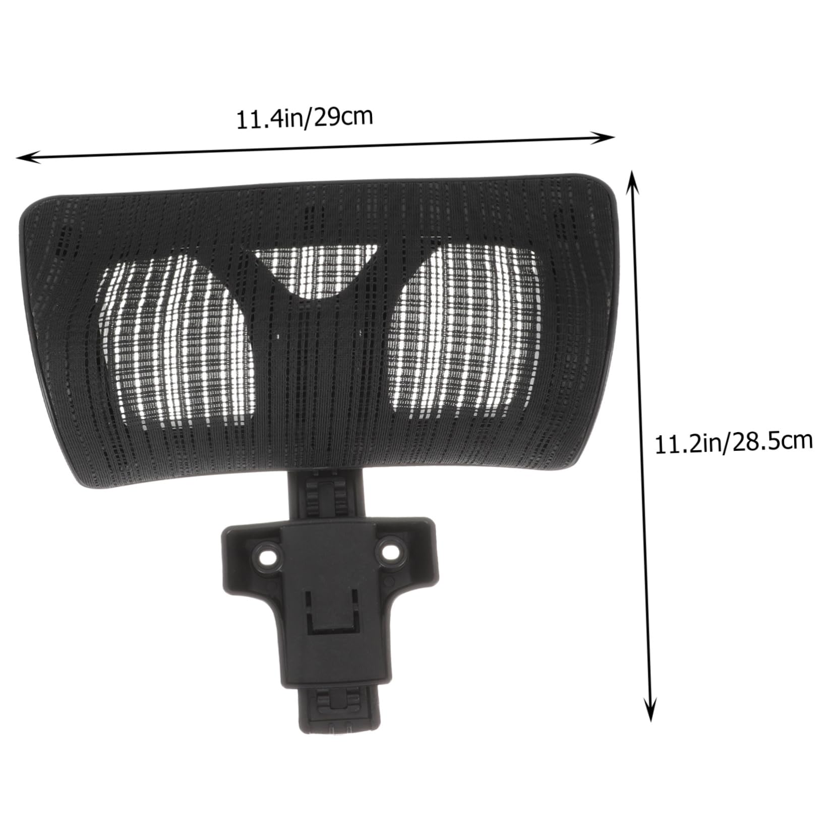 Universal Adjustable Headrest for Office Chair - Ergonomic Neck Support Pillow with Height & Angle Adjustment for Executive, Desk & Computer Chairs - Perfect for Long Work Hours & Home Office Comfort