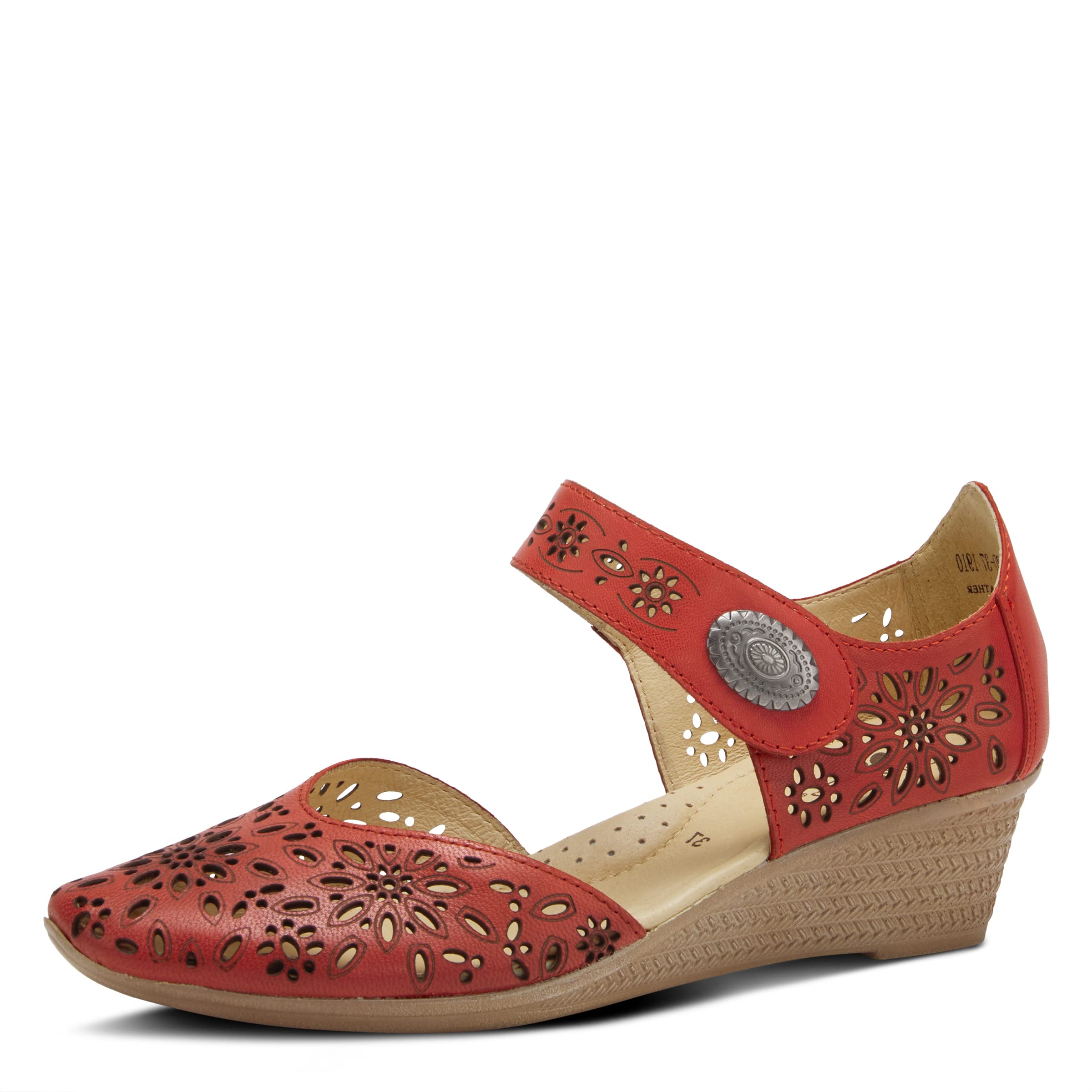 Spring Step Women's Comfortable Nougat Wedge Sandal - Perfect for Summer Outings, Beach Vacations & Casual Wear