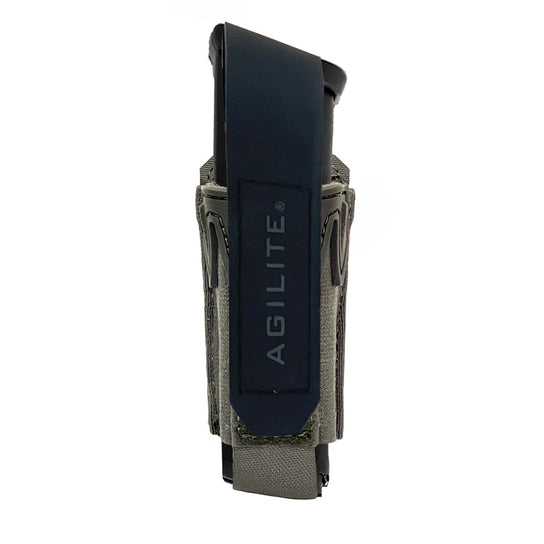 Agilite Pincer Pistol Single Pouch - Tactical Holster for Handguns | Perfect for Range Training, Outdoor Activities & Military Use