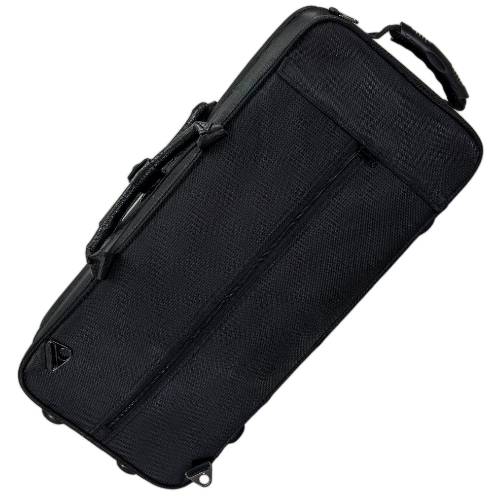 Paititi Lightweight Vegan Leather Trumpet Case - Strong & Durable with Adjustable Backpack Straps (PTTRLW104) | Perfect for Music Students & Traveling Musicians