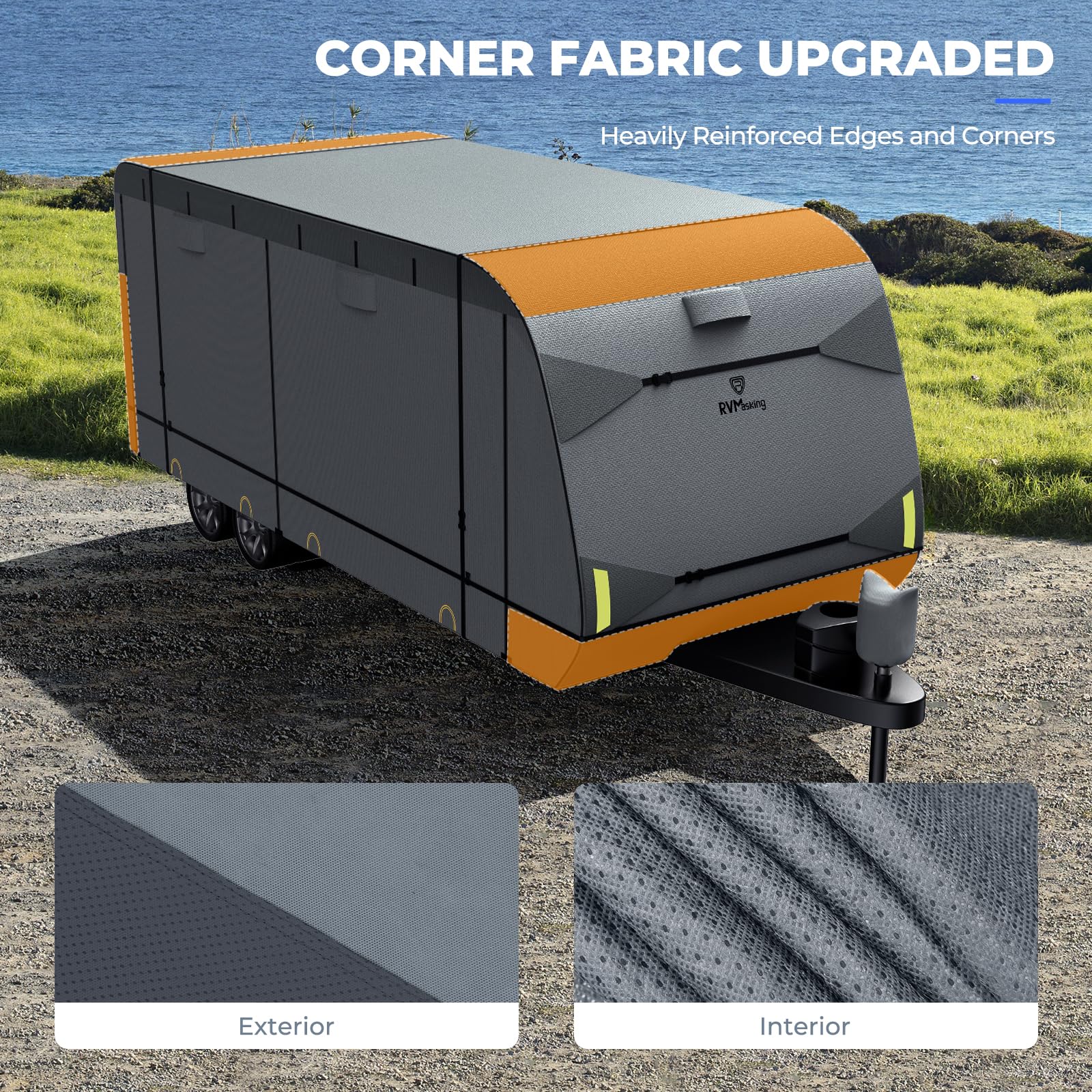 Heavy Duty RV Cover for 18'1