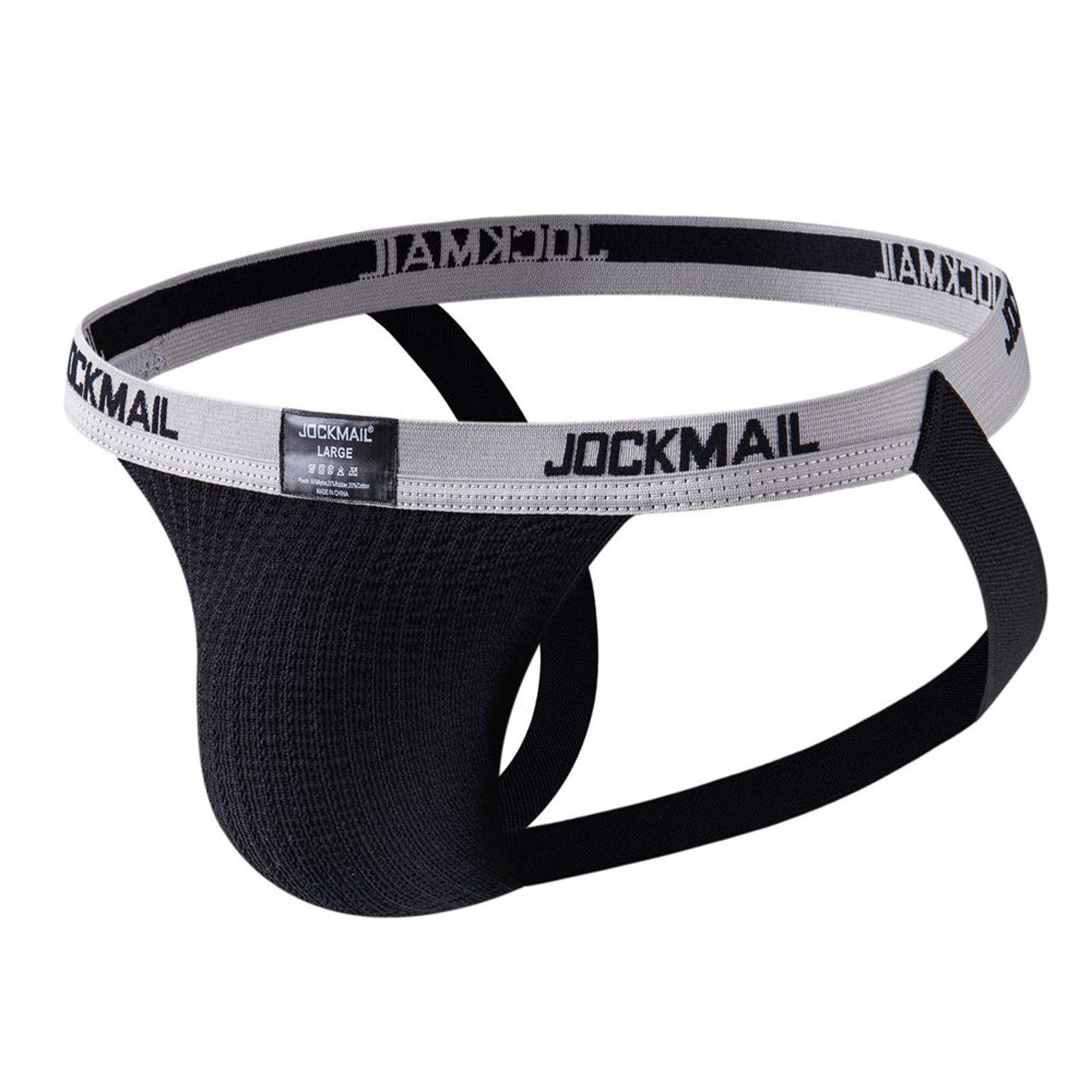 Rainbow Thong Sports Pouch - Breathable Stretch Men's Underwear for Active Lifestyle - Sexy Comfortable Jockstrap for Gym, Running & Daily Wear