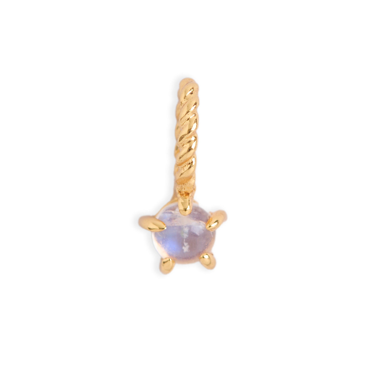 Rainbow Moonstone Birthstone Gold Necklace Pendant - Elegant Jewelry Gift for Women, Birthday, Anniversary & Special Occasions