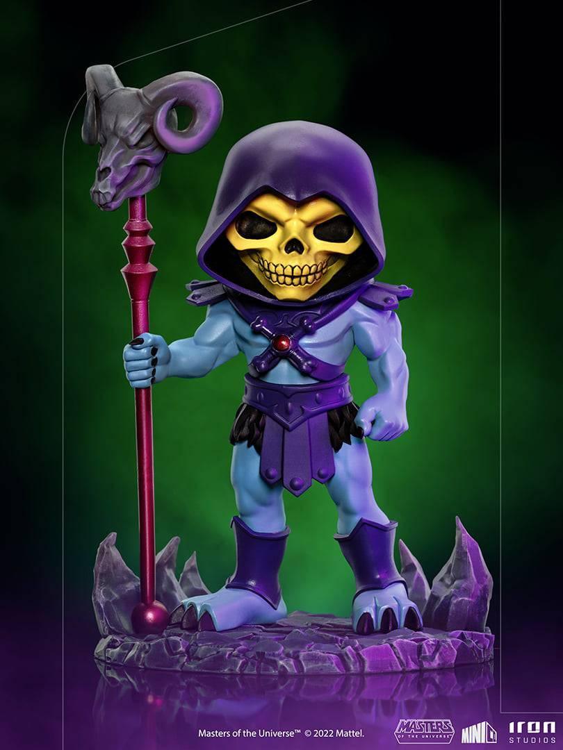 Iron Studios Masters of the Universe Skeletor MiniCo Figure - Collectible Action Figure for Display, Gifts, and He-Man Fans | Perfect for Home Decor, Office Display, and Toy Collections