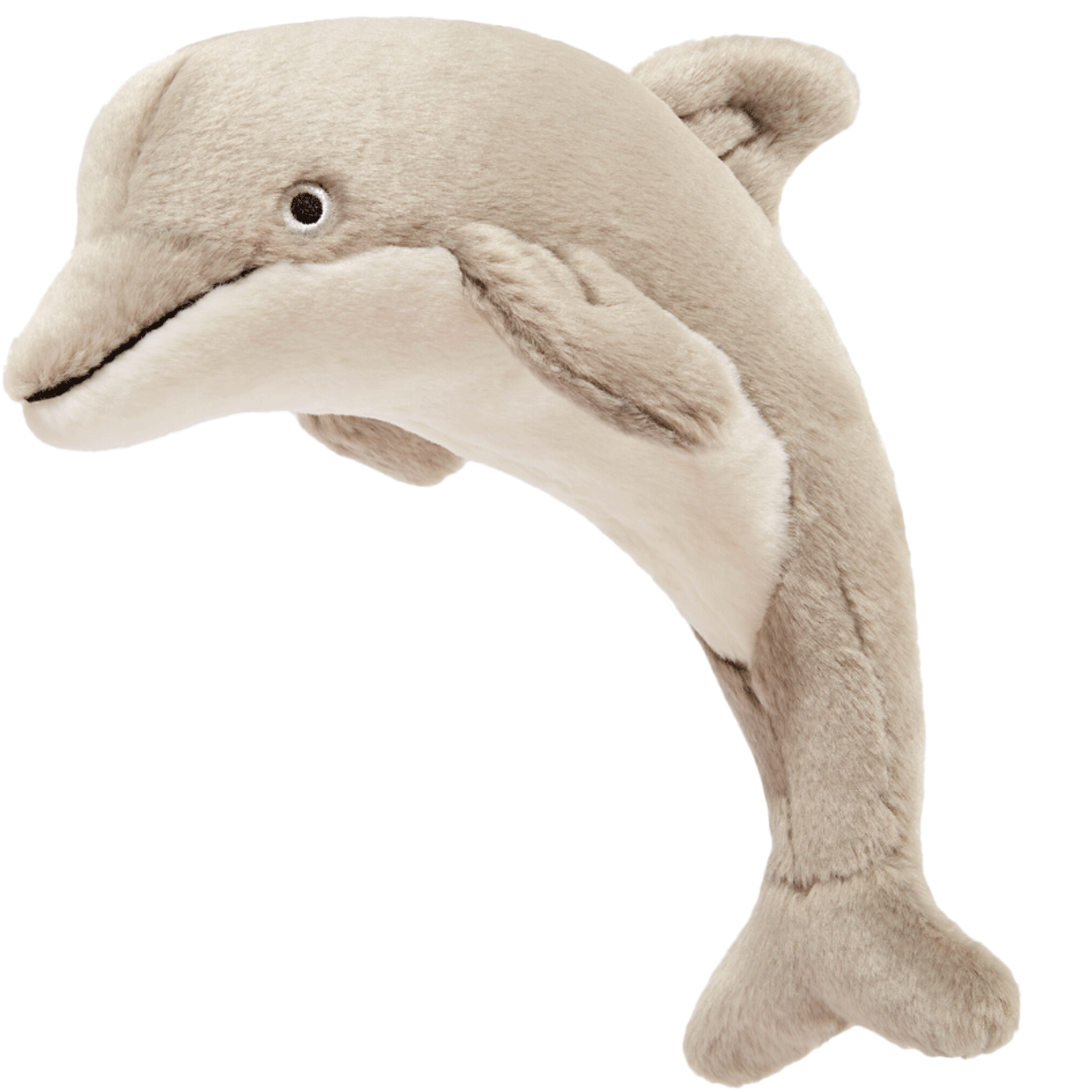 Fluff & Tuff Danny Dolphin Grey Dog Toy - Durable Chew-Proof Plush for Aggressive Chewers - Perfect for Indoor Play, Outdoor Fetch & Water Fun