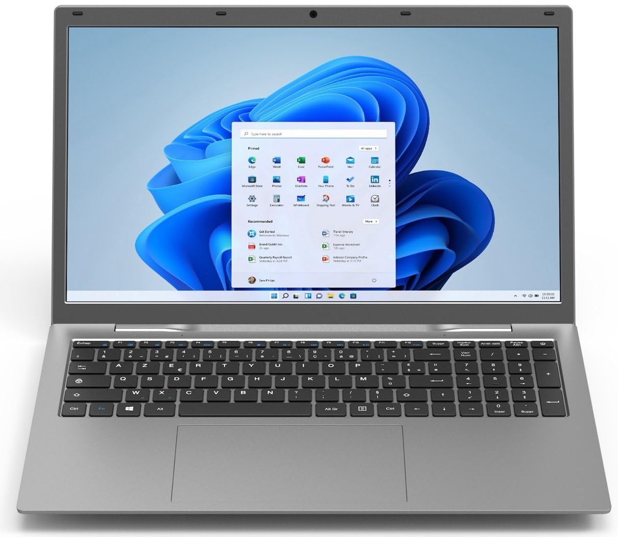 Shinobee Difinity 17.3 Inch HD+ Silent Laptop - Intel Celeron N4120 Quad-Core 2.7GHz, 16GB DDR4 RAM, 1TB SSD, USB 3.0, Bluetooth, Intel UHD Graphics 600, HDMI, Windows 11 with MS Office - Perfect for Home Office, Online Learning & Entertainment #7564