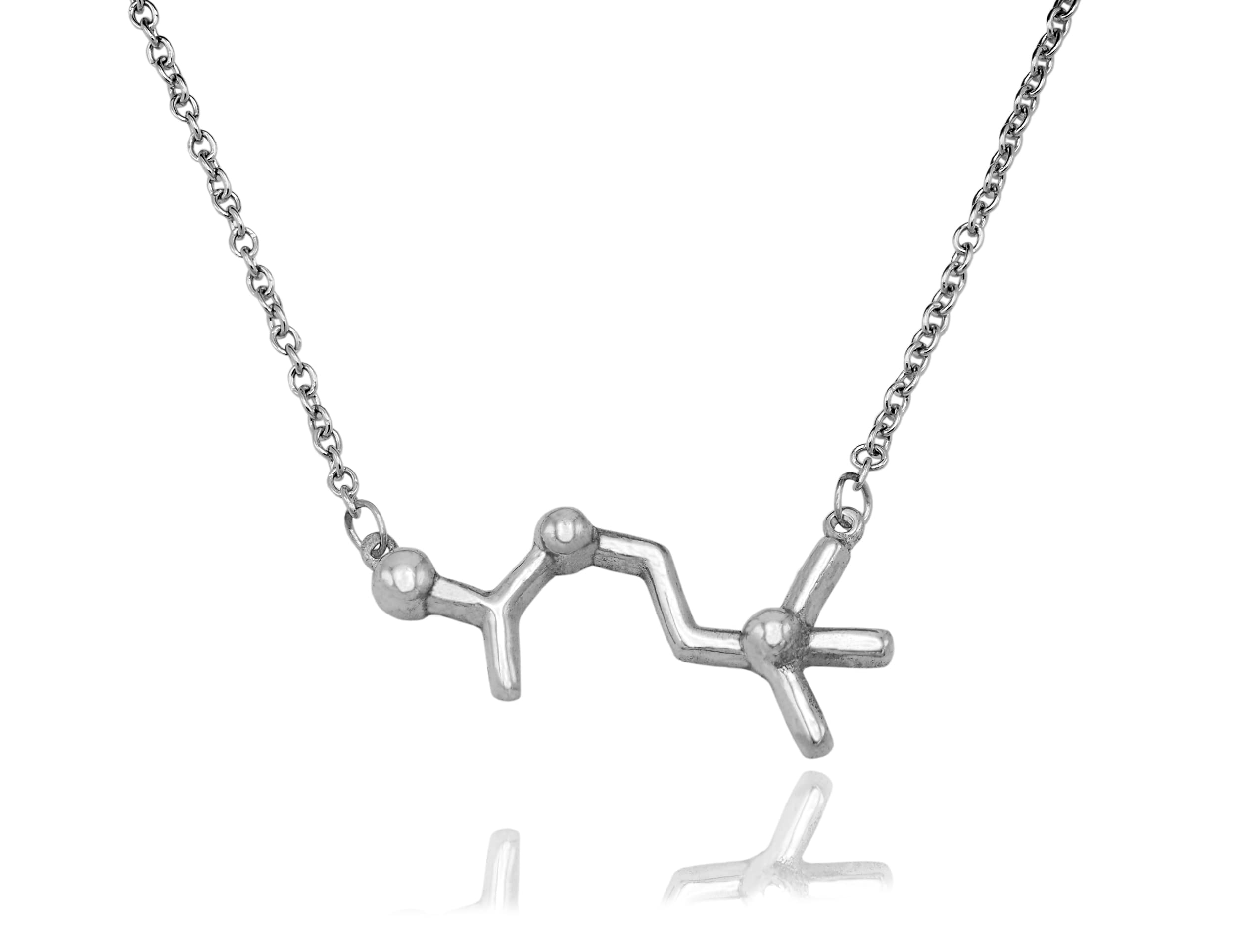 Handmade DNA Necklace - Unique Chemistry Jewelry Gift for Women, 16-18 Inch Adjustable Chain, Perfect for Birthdays, Anniversaries & Science Lovers | Wear to Labs, Dates or Special Occasions