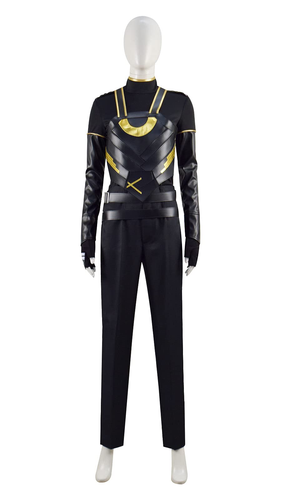 Loki Cosplay Costume for Women - Sylvie Inspired Halloween Outfit with Cape & Horns | Perfect for Cosplay, Halloween Parties, and Comic Conventions