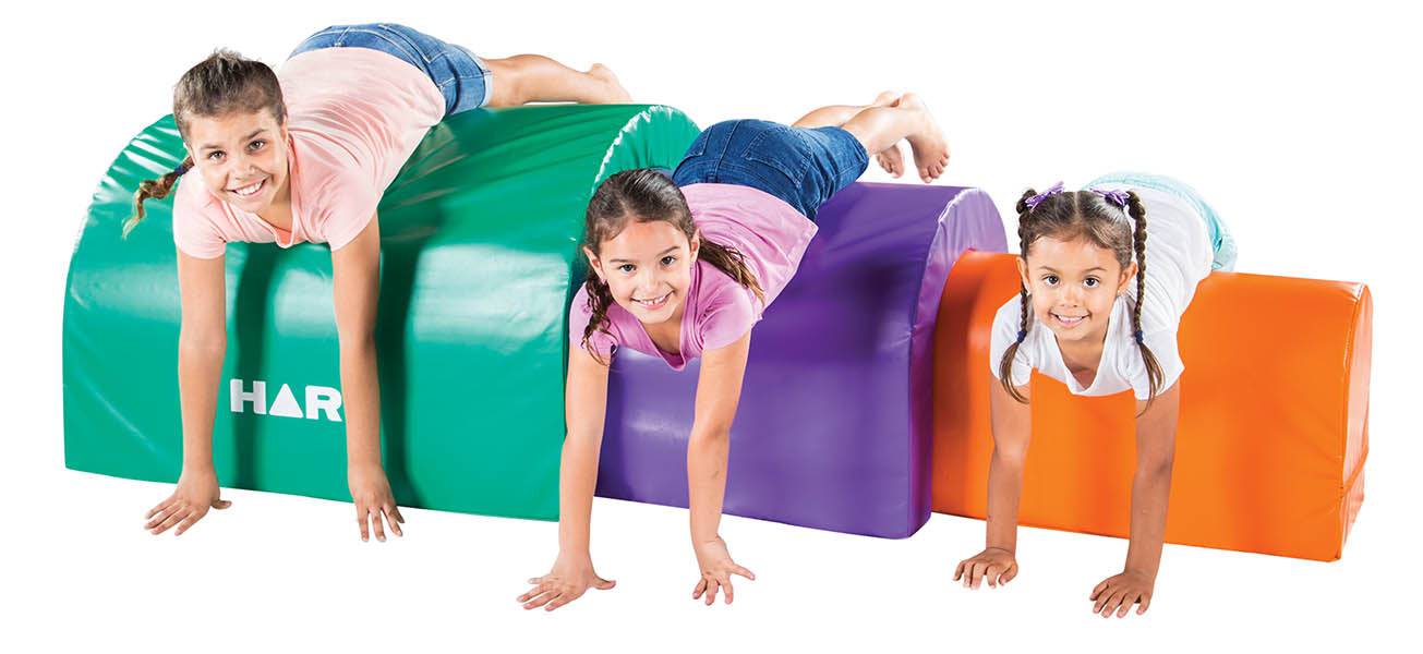 HART Stackable Tunnels - Durable Plastic Building Toys for Kids - STEM Learning & Creative Play - Perfect for Classrooms, Playrooms & Birthday Gifts