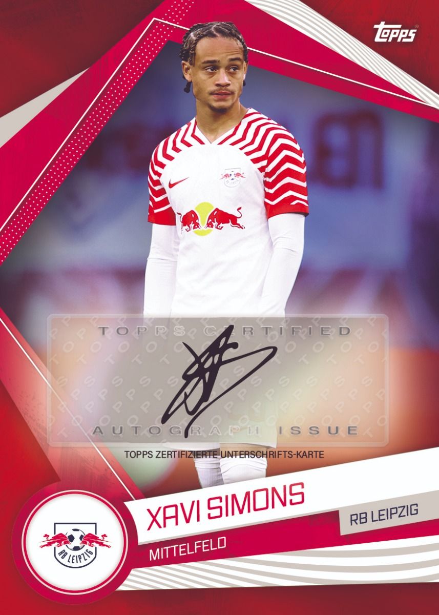Topps RasenBallsport Leipzig Official 23/24 Fan Set - Authentic Soccer Collectibles for RB Leipzig Supporters - Perfect for Game Day, Fan Gifts & Memorabilia Display