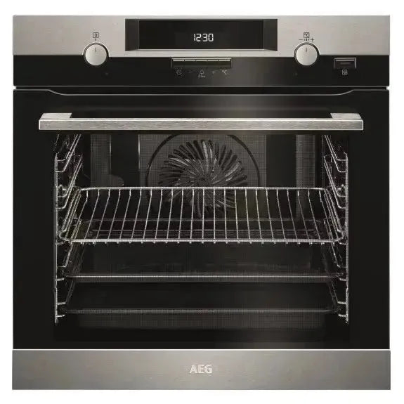 AEG BPK556360M/B 60cm Built-in Steam Oven - Professional Kitchen Appliance for Baking, Roasting & Healthy Cooking | Perfect for Home Chefs & Small Restaurants