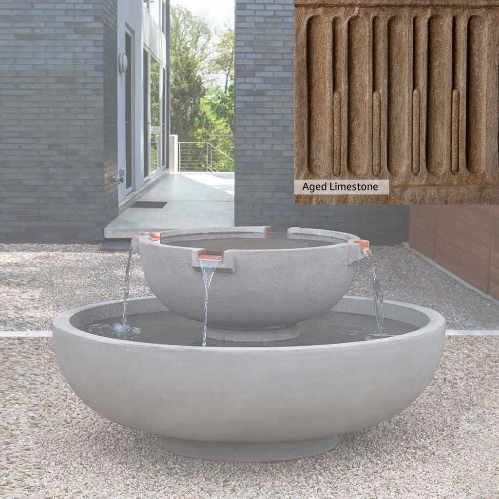 Campania International Large Del Rey Outdoor Garden Fountain – Perfect for Patio, Backyard, and Landscape Decor