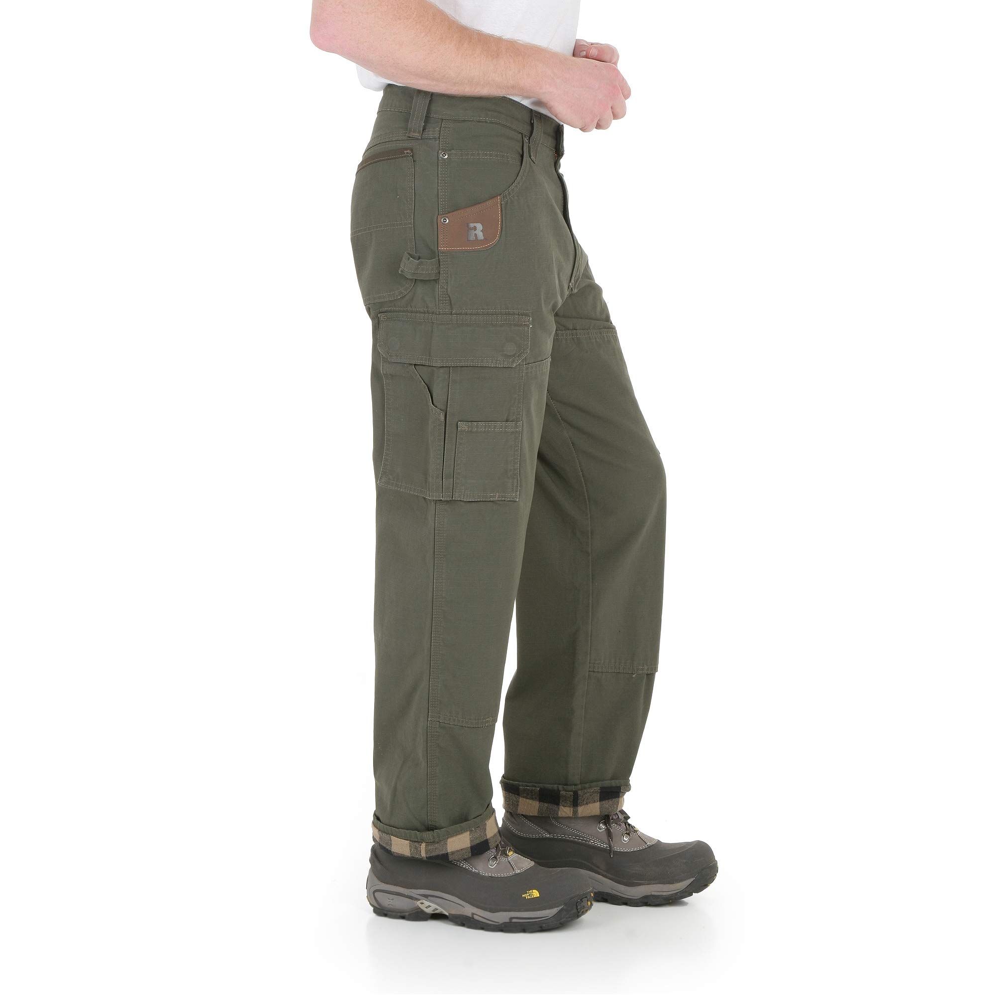 Wrangler Riggs Workwear Men's Lined Ranger Pant - Durable Work Pants for Construction, Outdoor & Heavy Duty Jobs | Comfortable & Functional for All-Day Wear