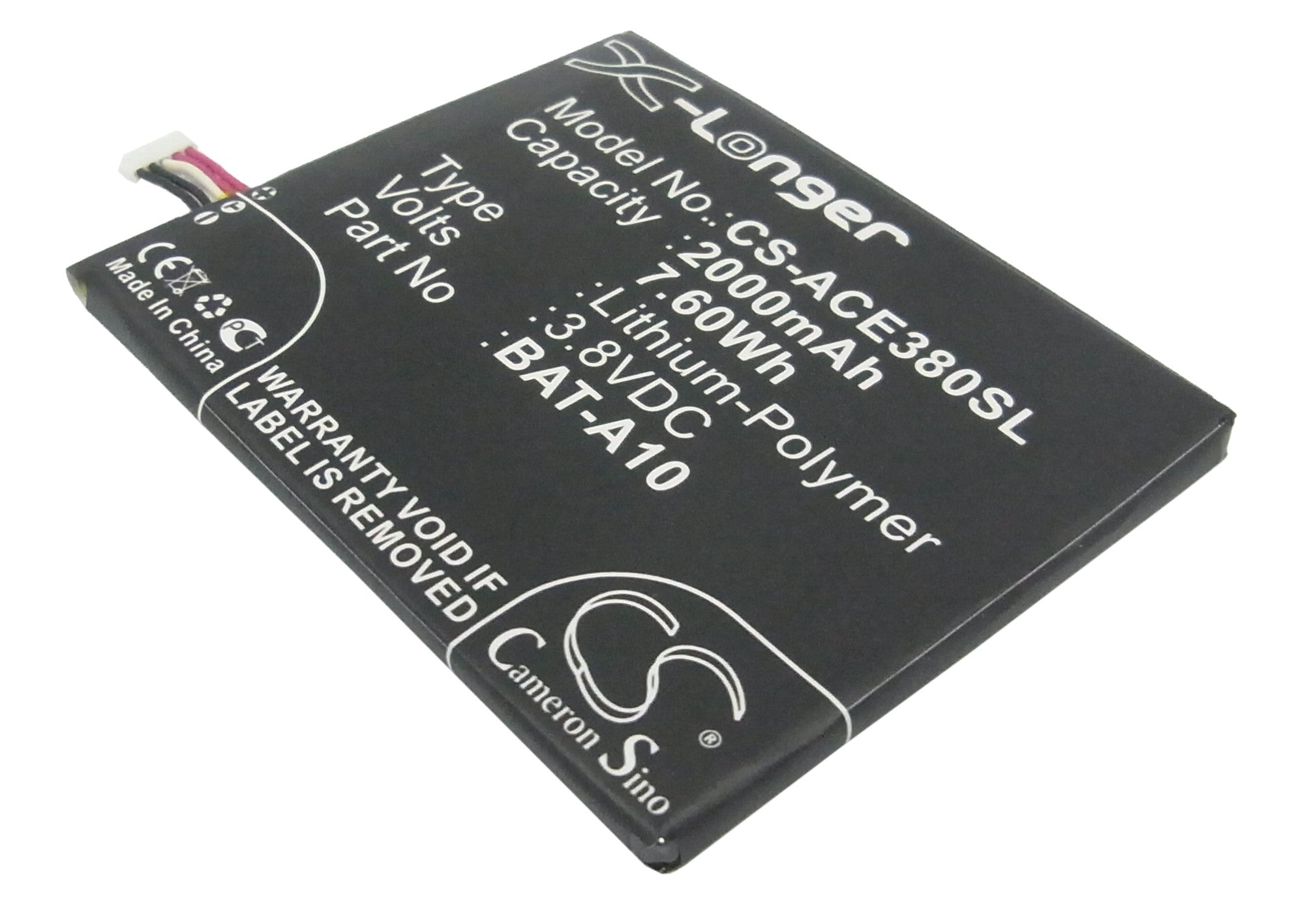 Original Acer E380 E3 Z5 Z5 Duo V380 Z150 Z150 Duo Replacement Battery - Compatible with Acer Liquid Series Smartphones - Perfect for Travel, Work & Daily Use