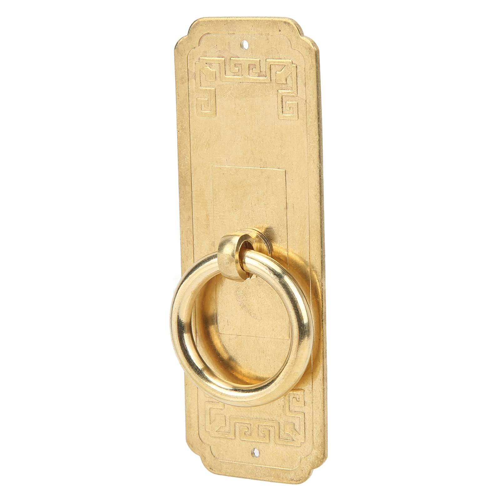 Vintage Brass Antique Cabinet Handles - Single Hole Drawer Pulls for Wooden Shoe Boxes & DIY Furniture - Perfect for Home Decor, Vintage Dressers, and Craft Projects