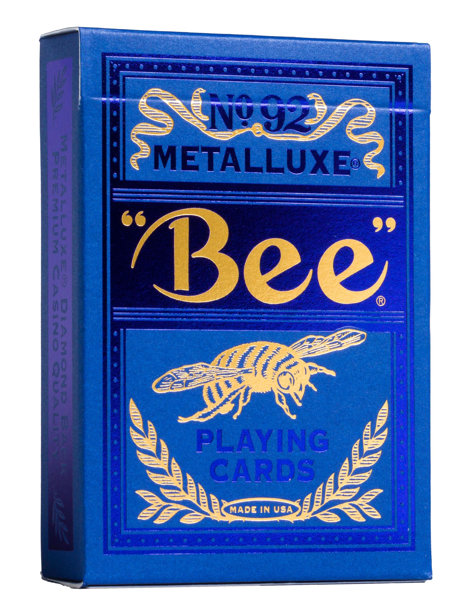 Premium Bee Metalluxe Playing Cards - Elegant Metallic Finish for Poker, Magic Tricks & Card Games | Perfect for Gifts, Collectors & Game Nights