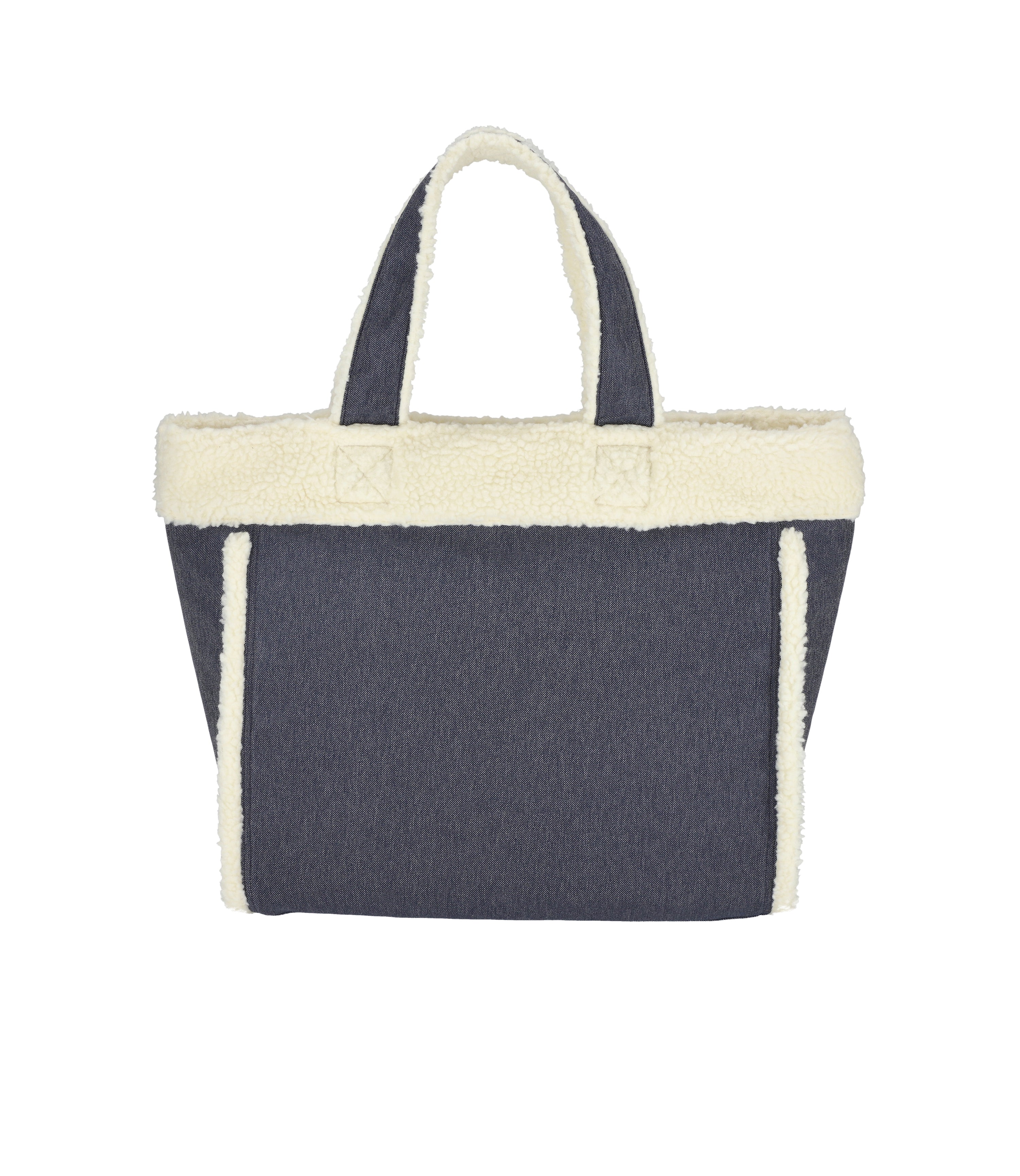 Stylish Two-Way Denim Tote Bag for Women - Reversible Crossbody & Shoulder Bag - Perfect for Shopping, Travel & Everyday Use