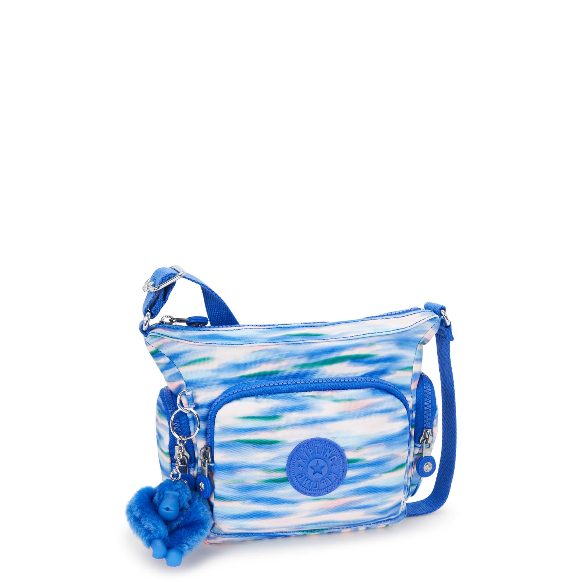 Kipling Gabbie Mini Printed Crossbody Bag for Women - Lightweight Travel Purse with Adjustable Strap, Perfect for Everyday Use, Shopping & Weekend Outings