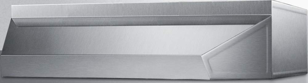 Summit Shell24SS Stainless Steel Kitchen Range Hood - Powerful Ventilation for Modern Kitchens, Cooking & Grilling