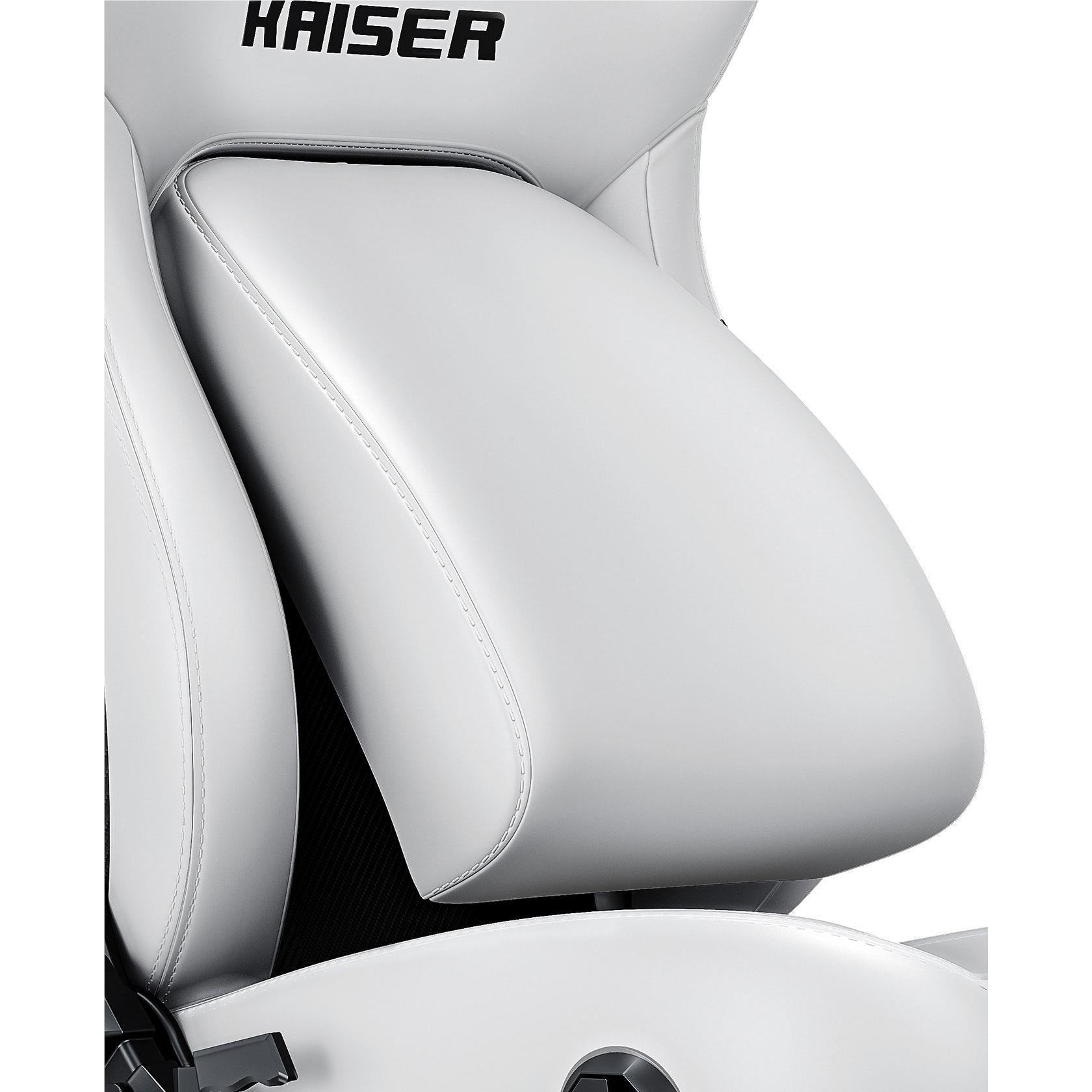 Anda Seat Kaiser 4 Series XL Premium Ergonomic Gaming Chair - Cloudy White - Comfortable Office & Racing Style Computer Chair for Gamers & Professionals