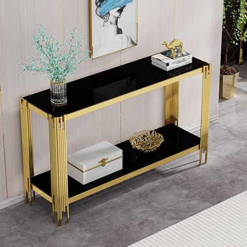 Gold & Black, Console Table