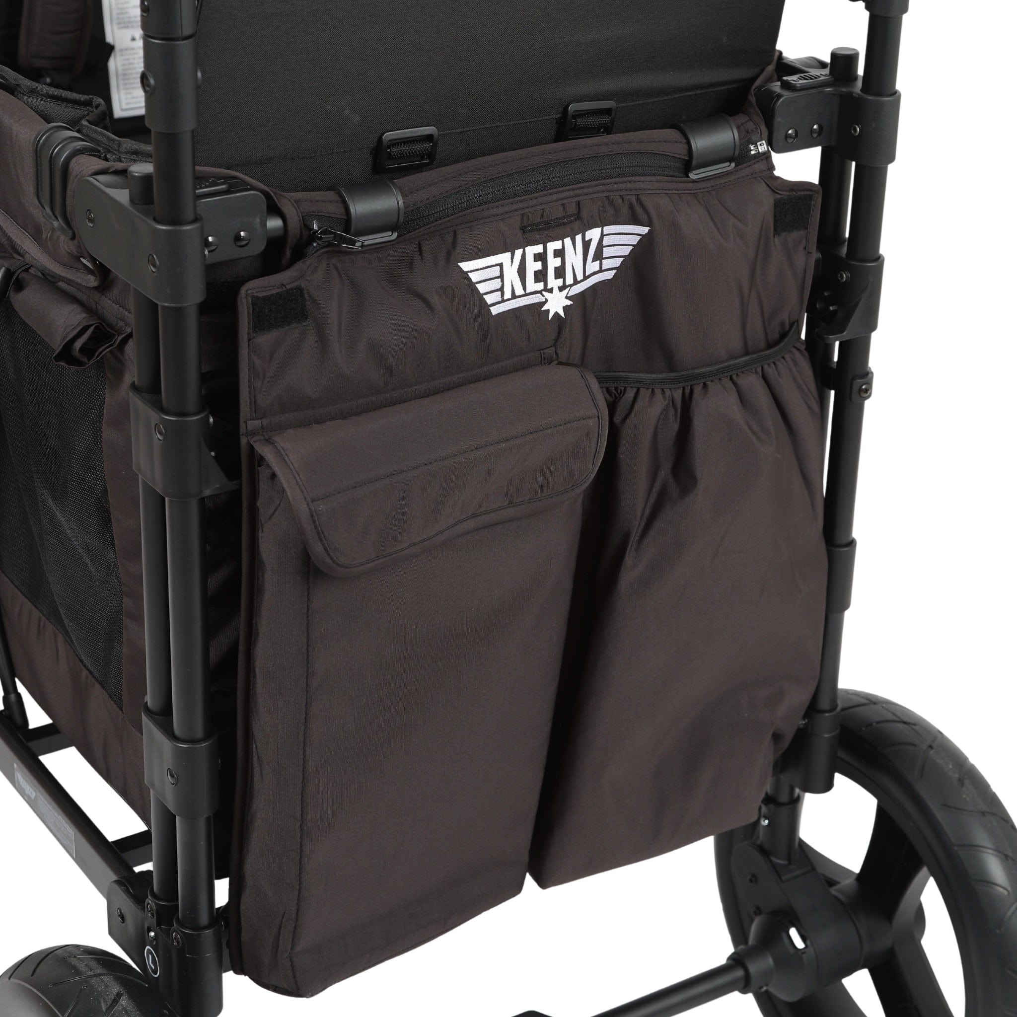 Keenz XC 2.0 2 Passenger Stroller Wagon - Lightweight Foldable All-Terrain Wagon for Kids & Toddlers - Perfect for Beach, Park, Camping & Outdoor Adventures