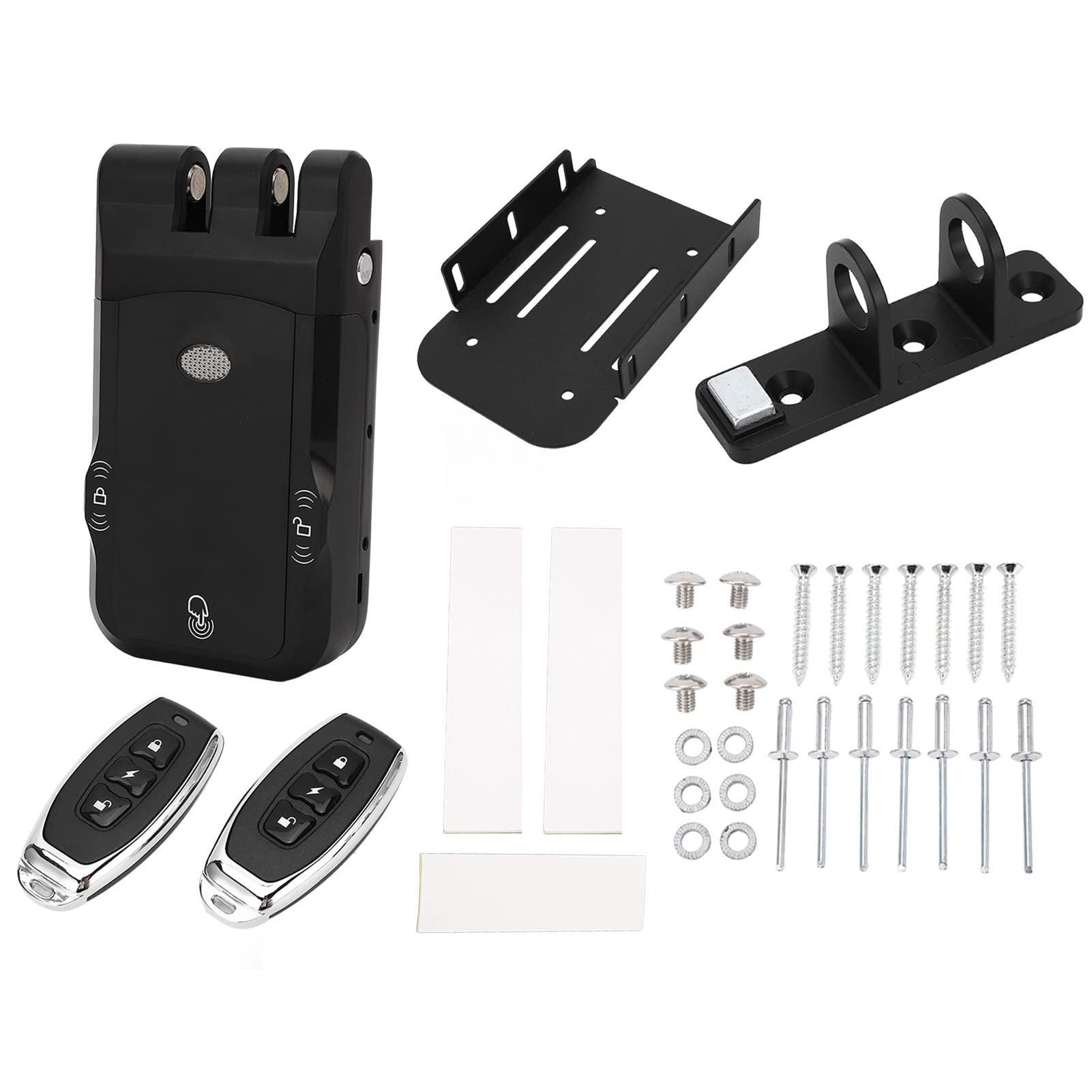 Smart Keyless Door Lock - Electronic Touch Unlock with Remote Control for Home, Apartment & Office | Secure & Convenient Invisible Lock for Indoor Use | Perfect for Modern Smart Homes & Rental Properties