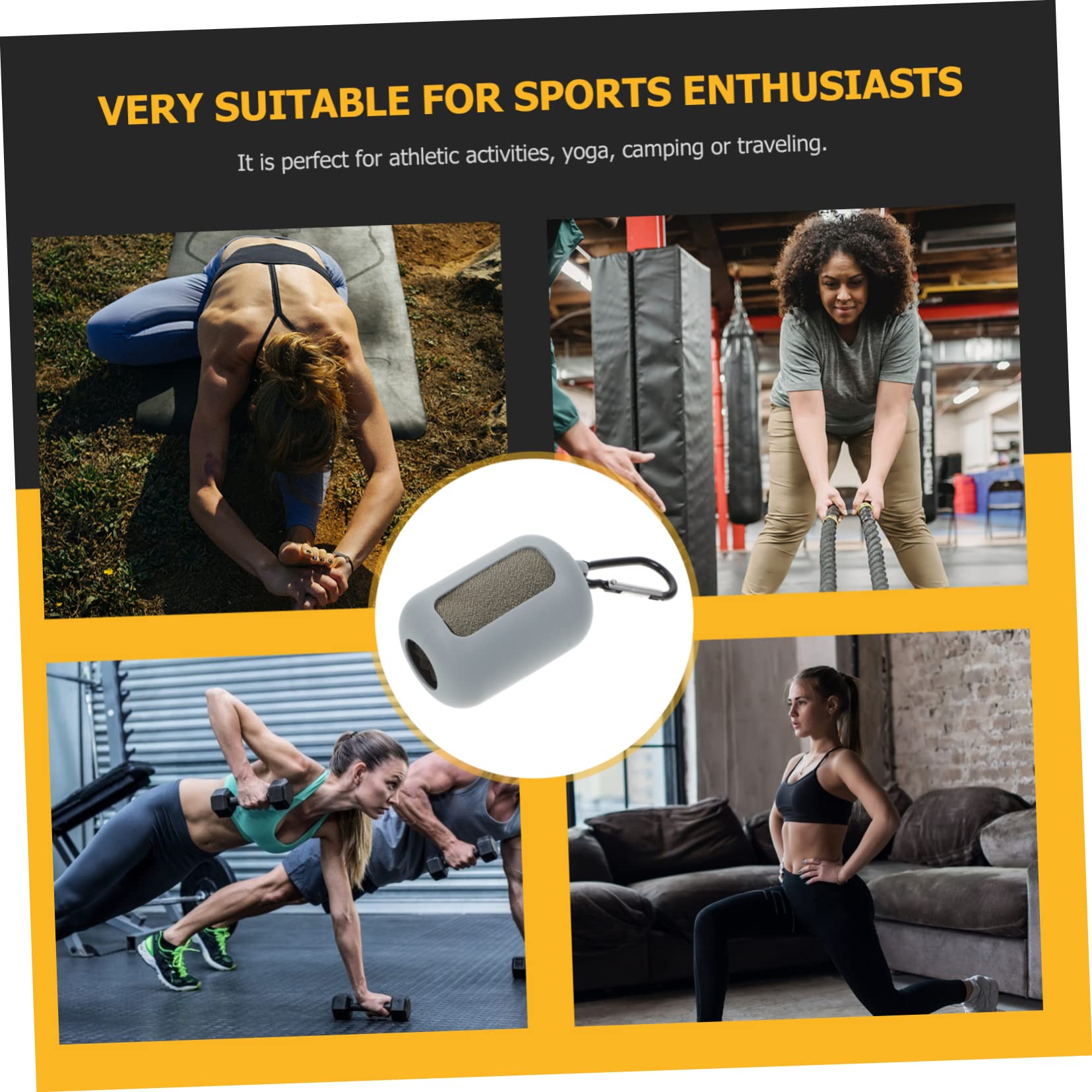 Outanaya Quick-Dry Microfiber Gym Towel - Super Absorbent Sports Towel for Workout, Running, Yoga & Travel - Lightweight & Compact for Gym, Hiking & Outdoor Activities